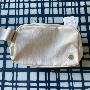 SOLD - NWT Lululemon 1L Everywhere Belt Bag (White Opal)